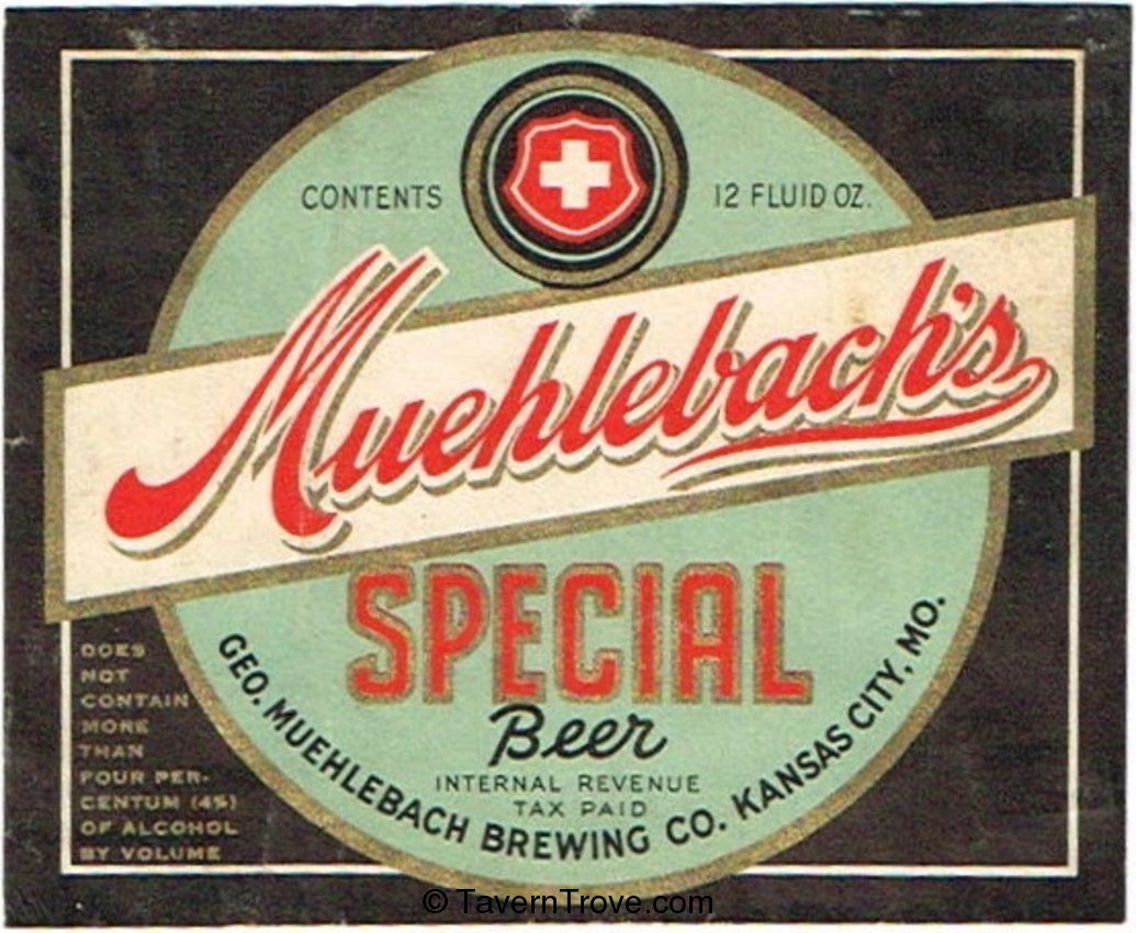 Muehlebach's Special Beer