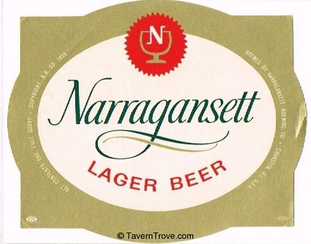 Narragansett Lager Beer (Quart)