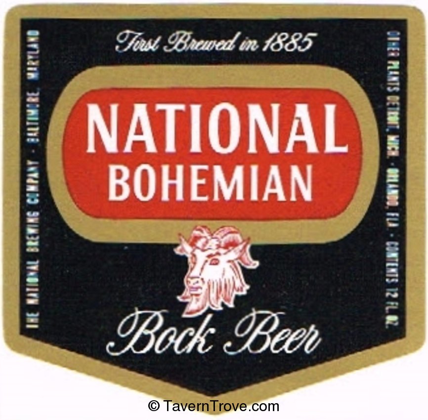 National Bohemian Bock Beer