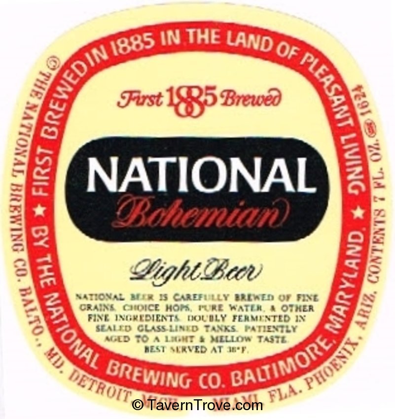 National Bohemian Light Beer