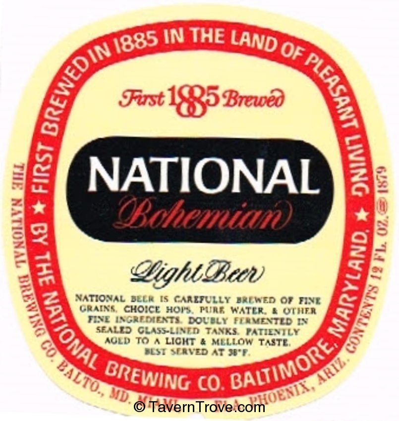 National Bohemian Light Beer