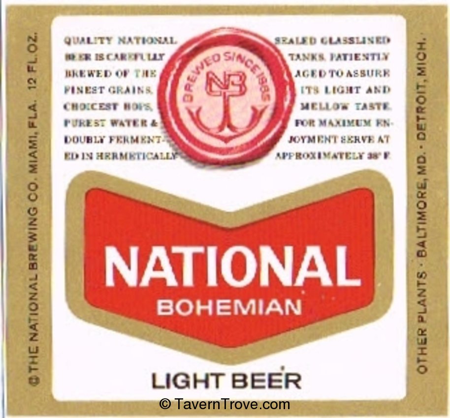 National Bohemian Light Beer