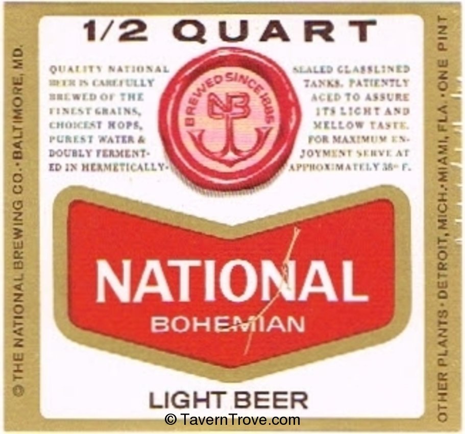 National Bohemian Light Beer