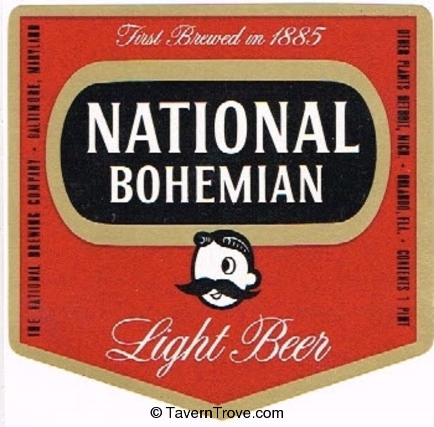 National Bohmian Light Beerr