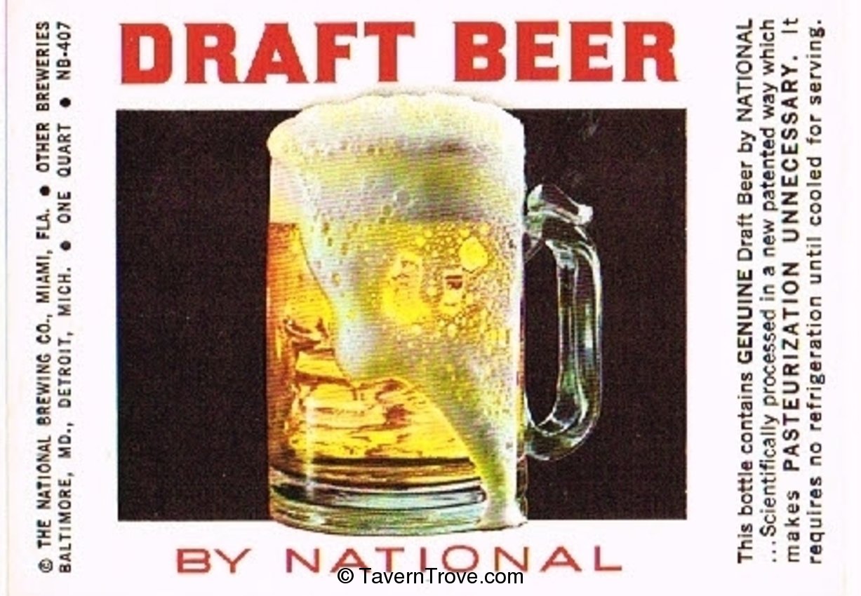 National Draft Beer