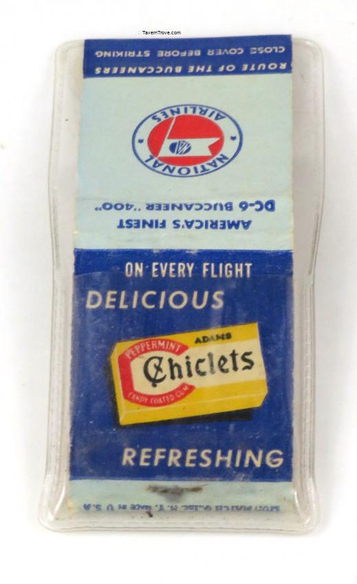 National Airlines/Chiclets DC Buccaneer 400 Full Matchbook