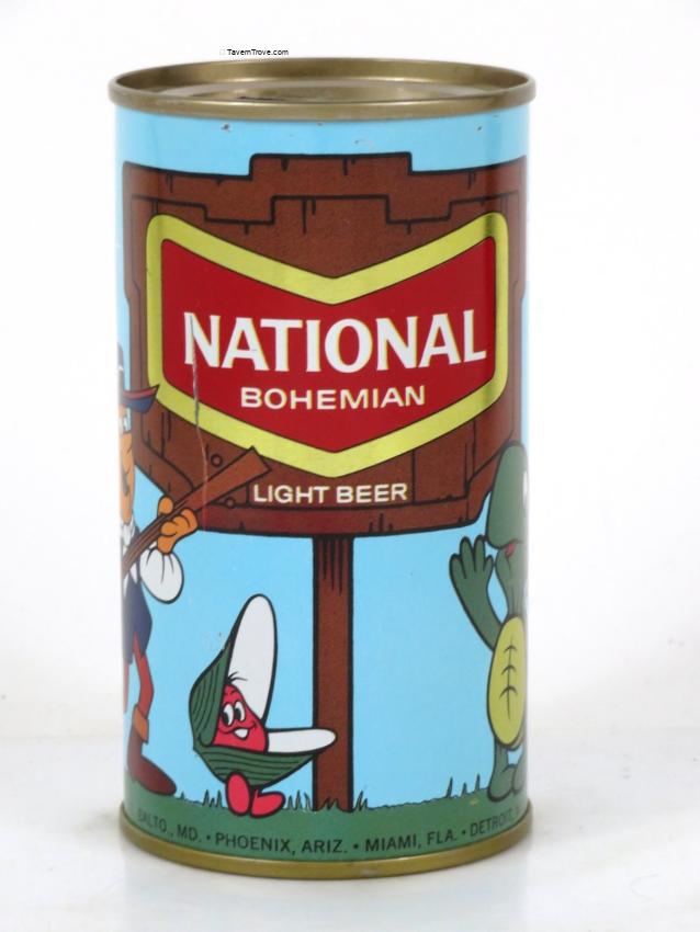 National Bohemian Lager Beer Cartoon Can