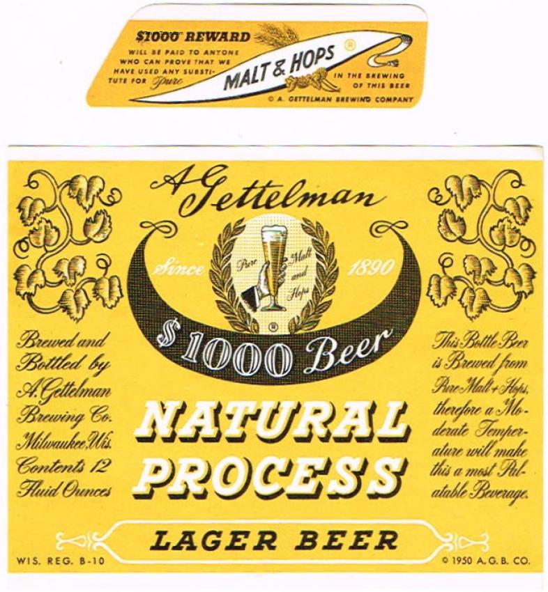 Natural Process Lager Beer