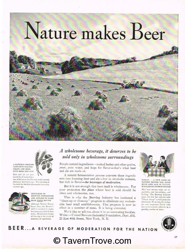 Nature Makes Beer