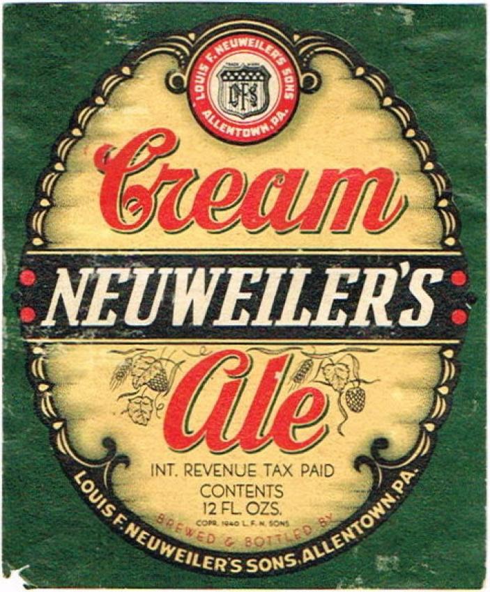 Neuweiler's Cream Ale