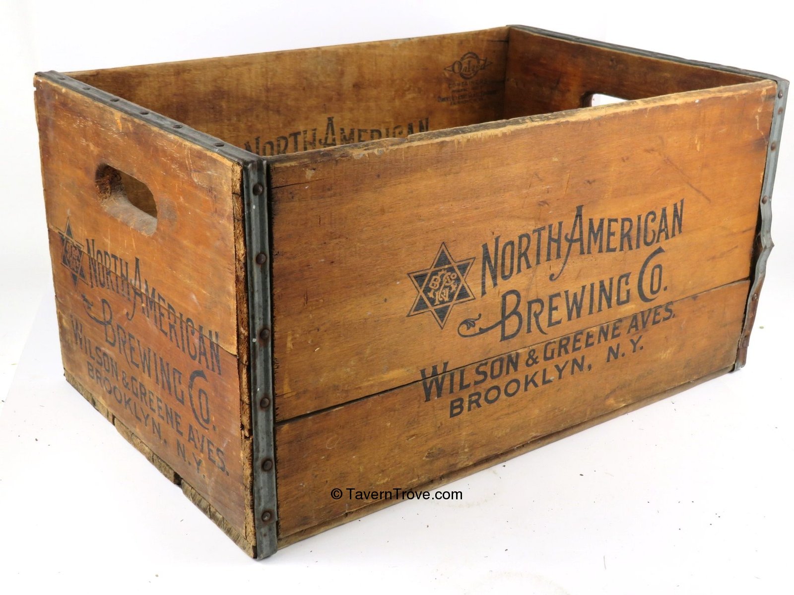 Item #7970 1933 North American Brewing Co. Wooden Crate