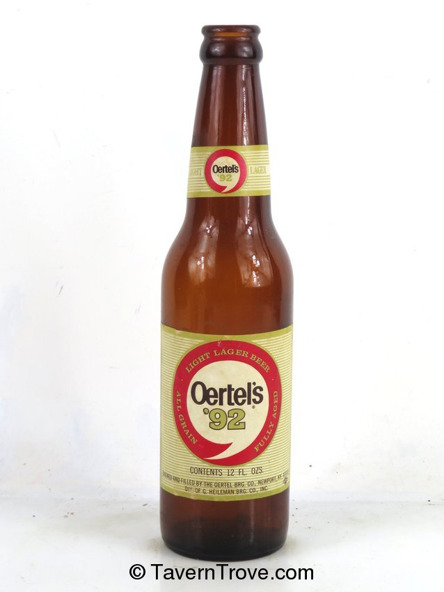 Oertels '92 Light Lager Beer