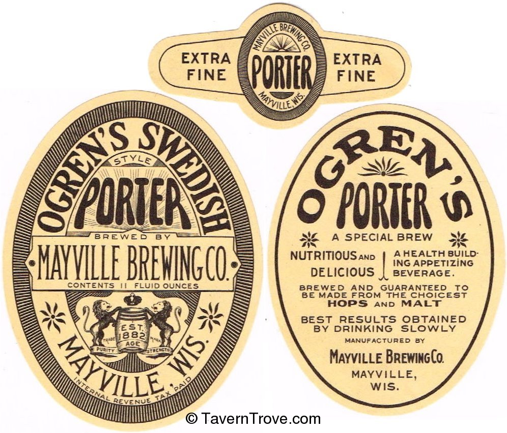 Ogren's Swedish Porter Set