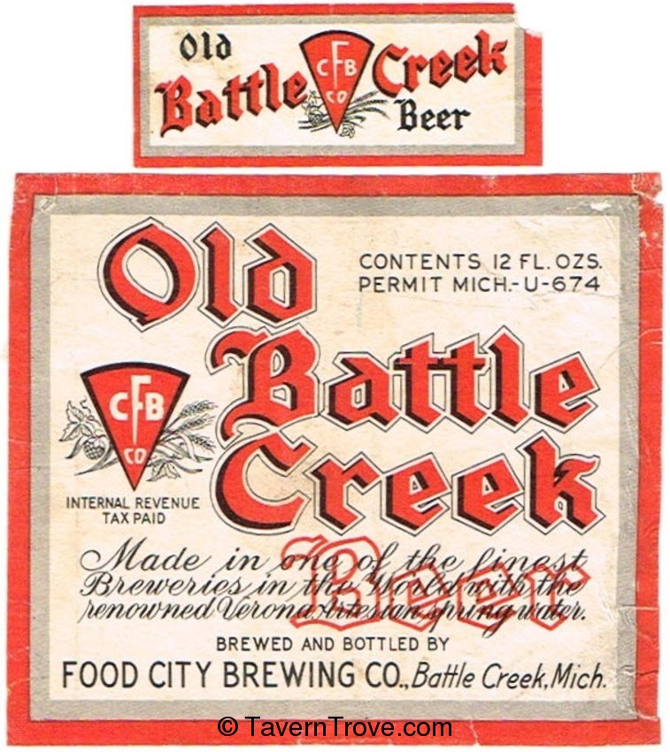 Old Battle Creek Beer