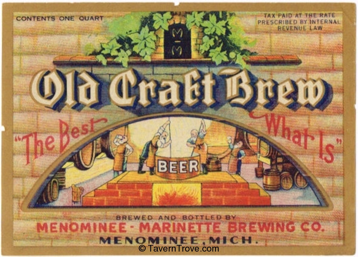 Old Craft Brew Beer