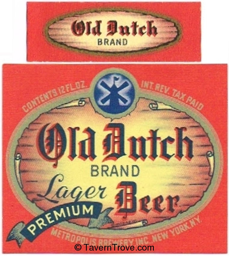 Old Dutch Premium Beer 