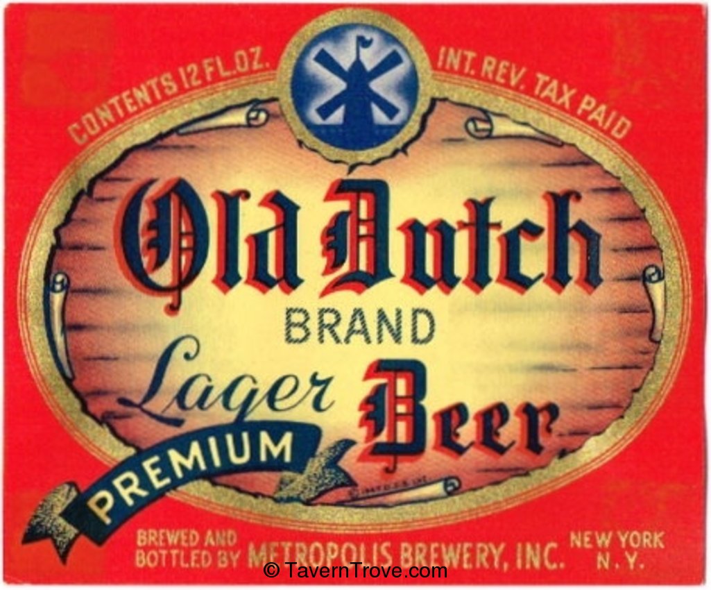 Old Dutch Premium Beer 