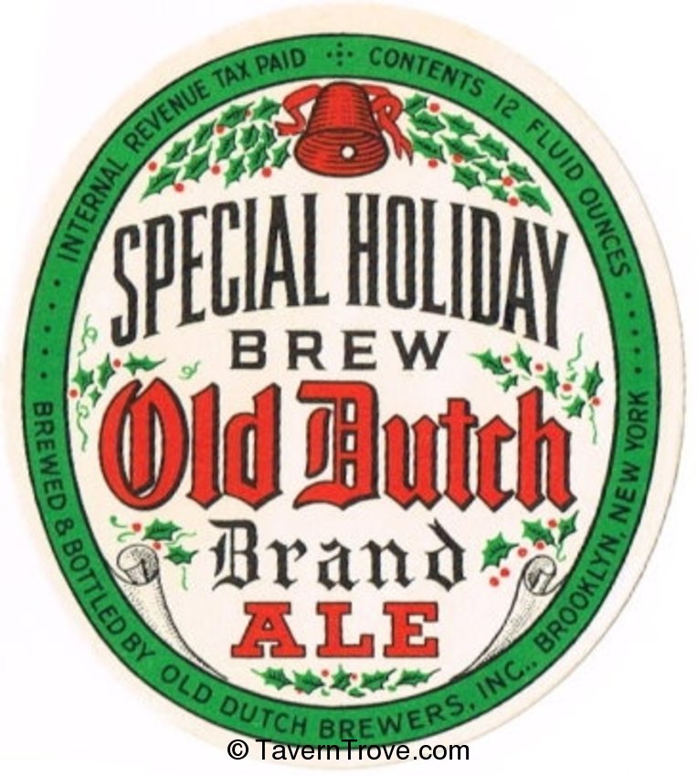 Old Dutch Special Holiday Ale