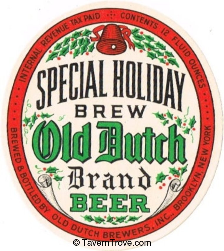 Old Dutch Special Holiday Beer