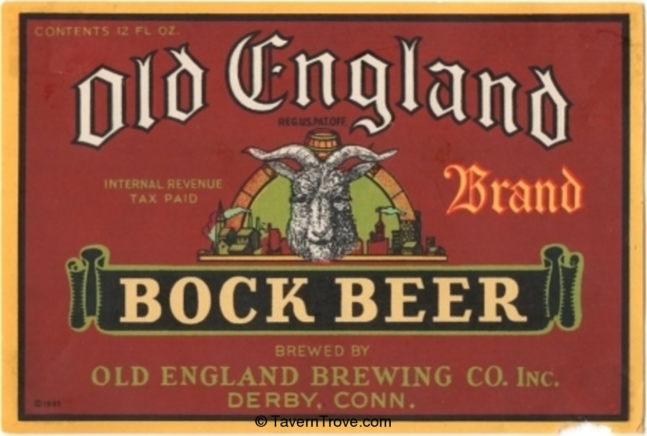 Old England Bock Beer