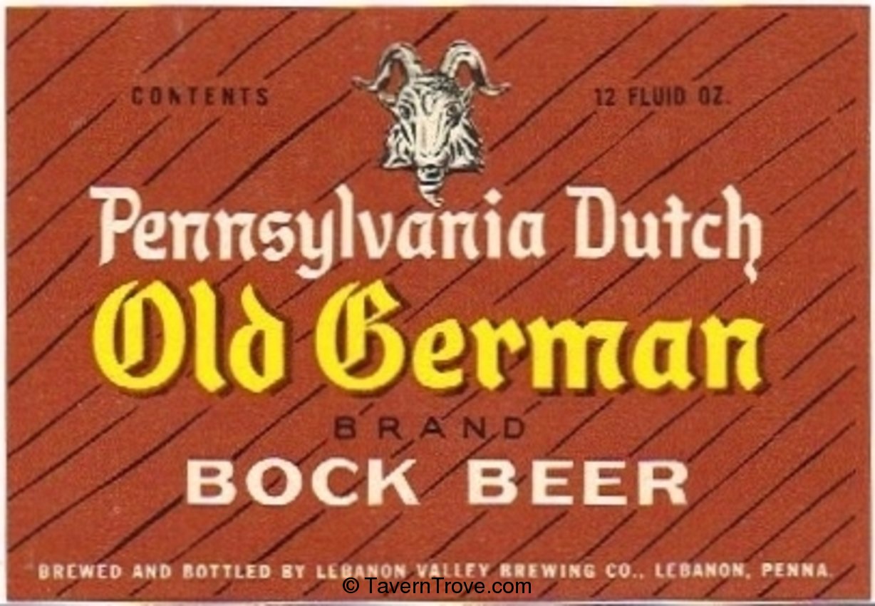 Old German Bock Beer 