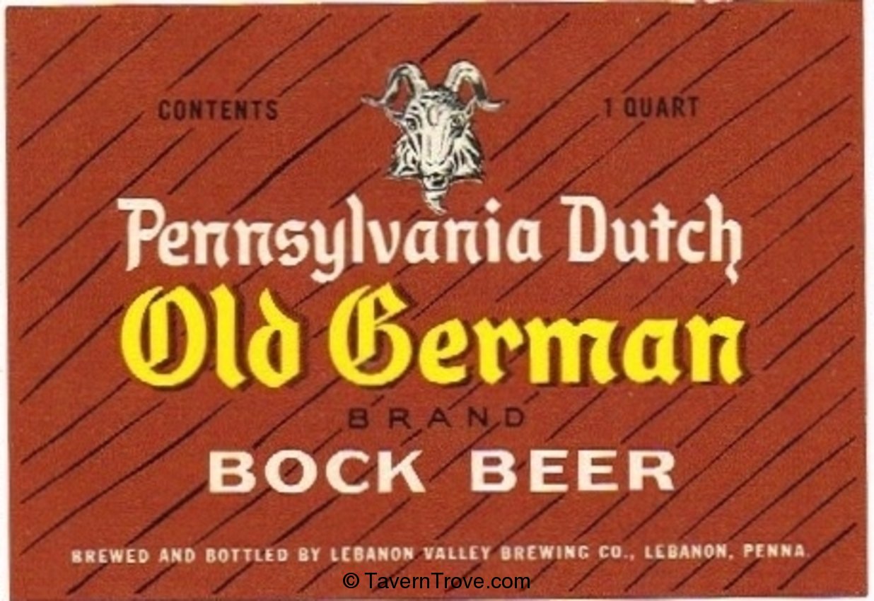 Old German Bock Beer 