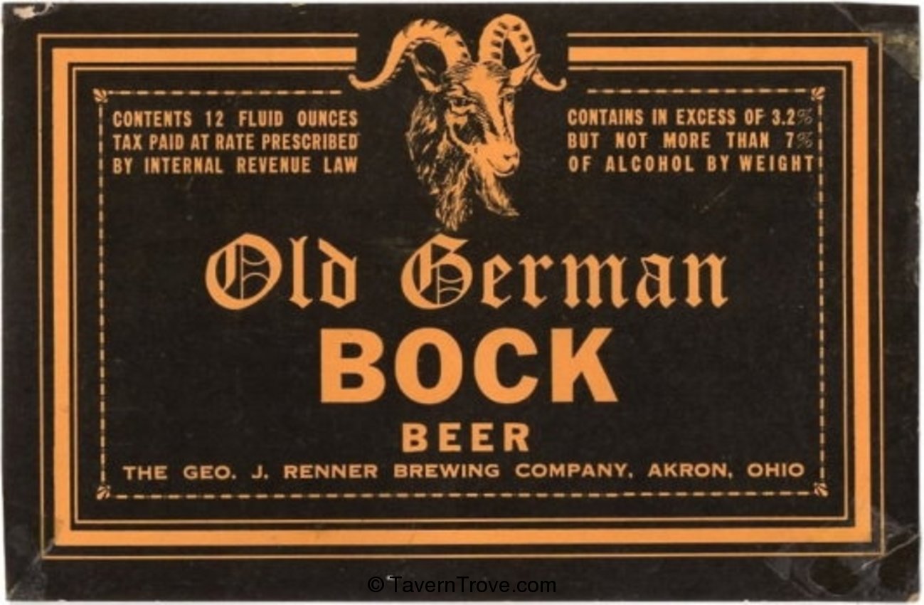 Old German Bock Beer