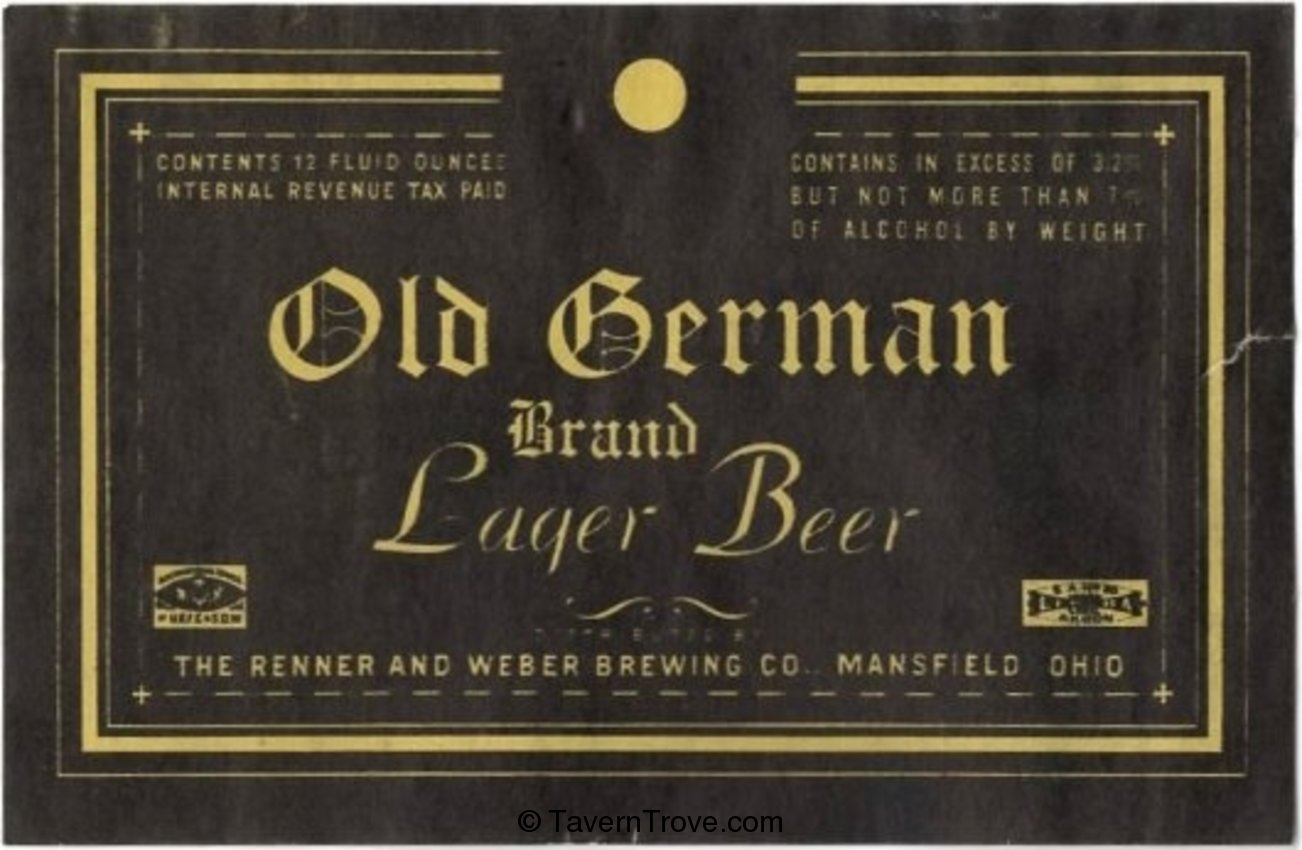 Old German Brand Lager Beer