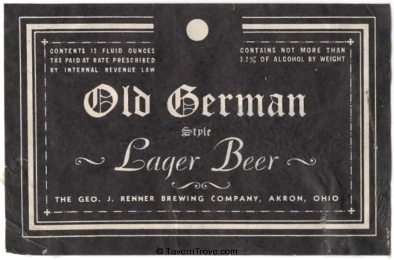 Old German Brand Lager Beer