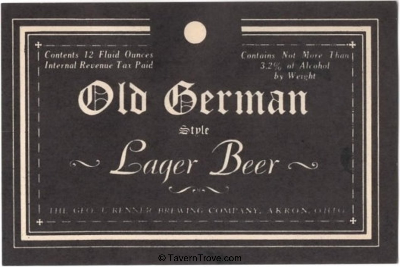 Old German Brand Lager Beer