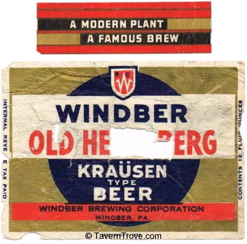 Old German Krausen Beer