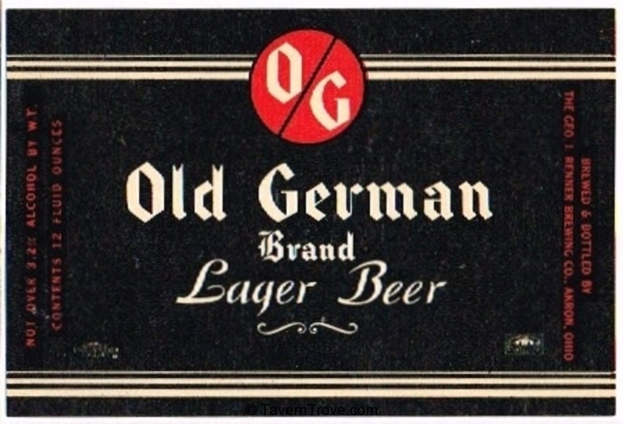 Old German Style Lager Beer