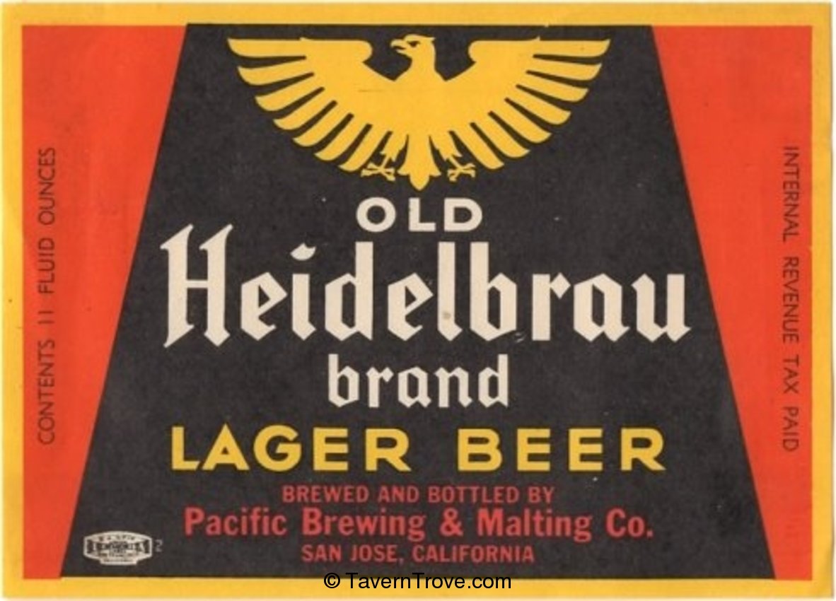 Old Heidebrau Lager Beer