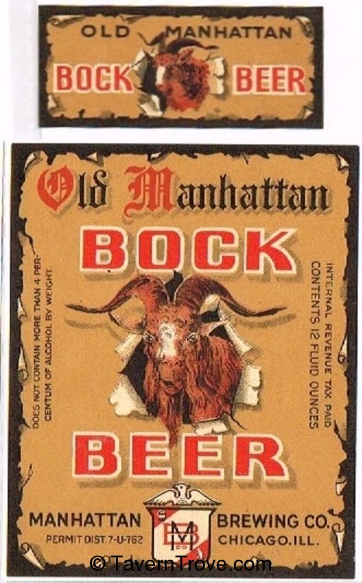 Old Manhattan Bock Beer