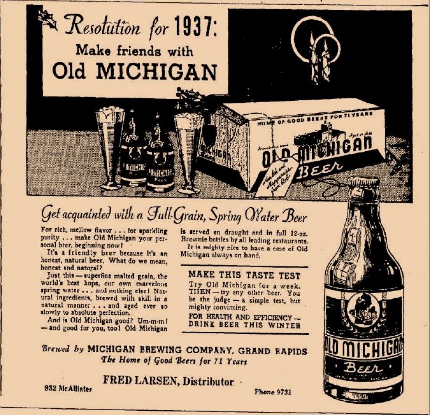 Old Michigan Beer