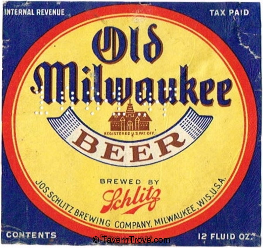 Old Milwaukee Beer (No Bottler)