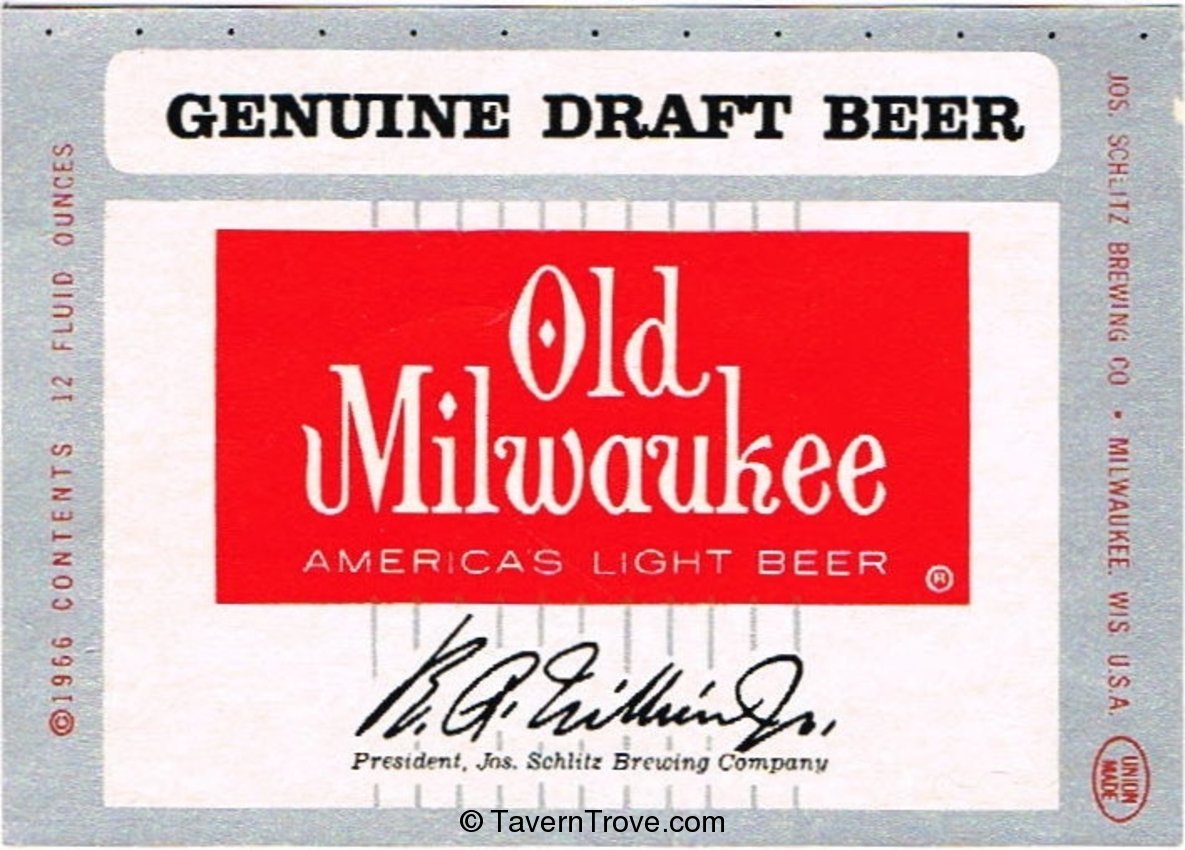 Old Milwaukee Draft Beer