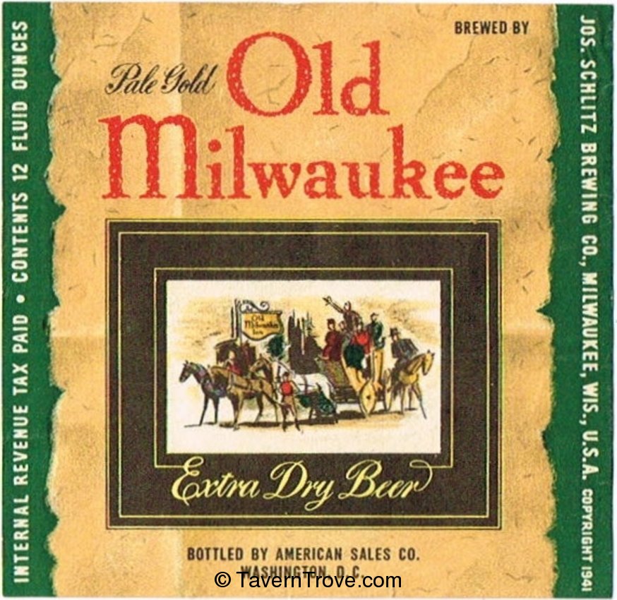 Old Milwaukee Extra Dry Beer