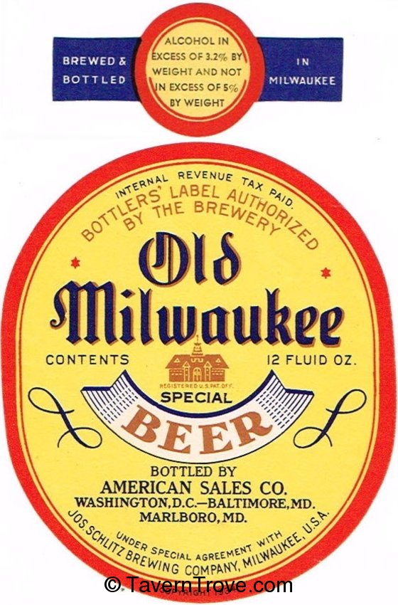 Old Milwaukee Beer (American Sales Co.)