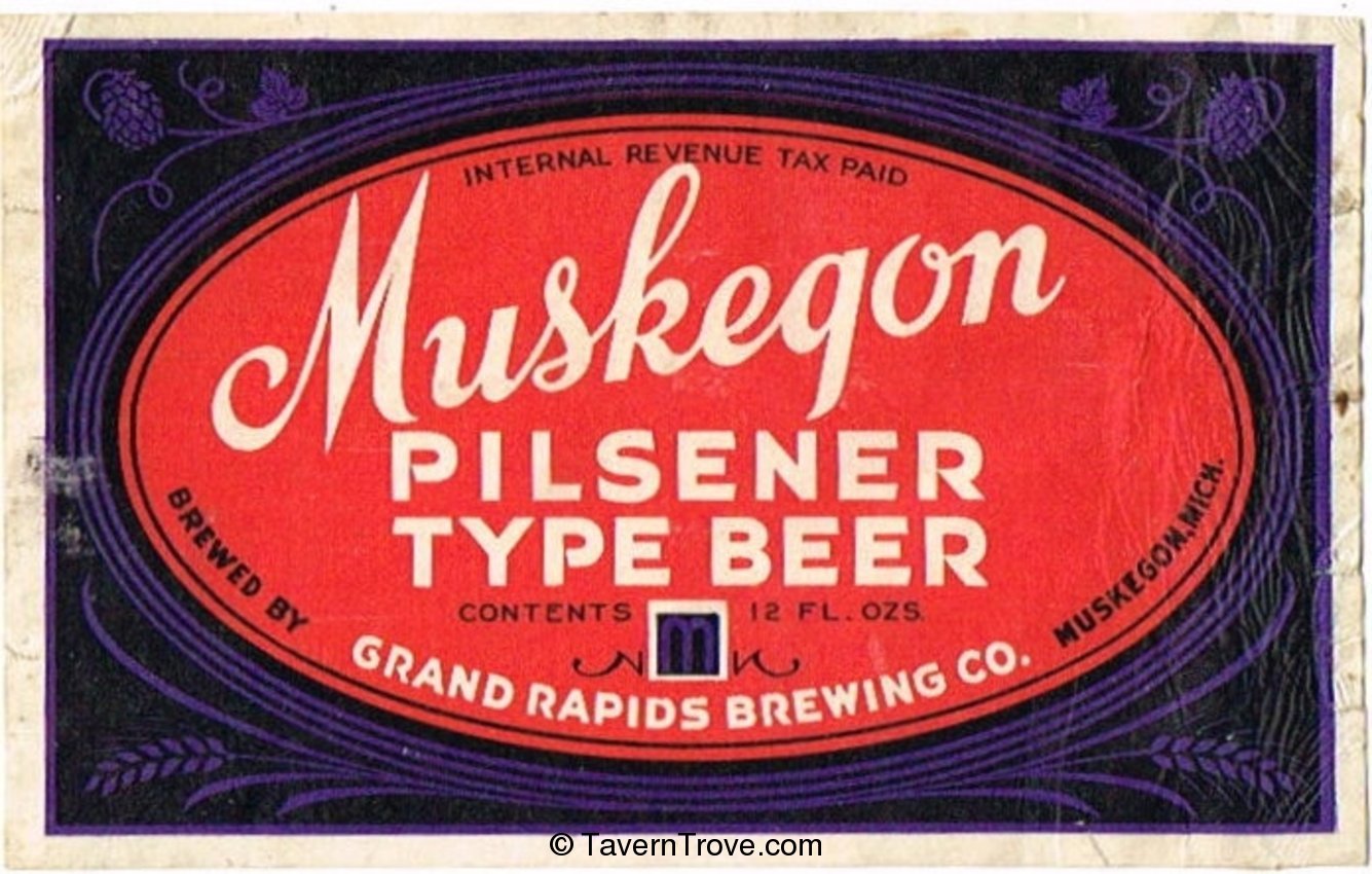 Old Muskegon Lager Beer