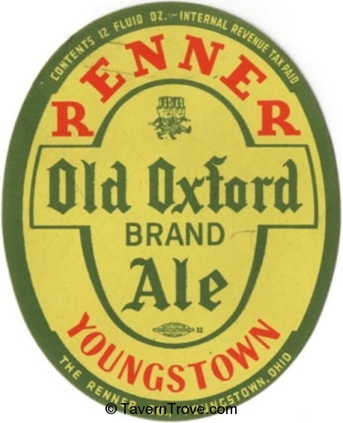 Old Oxford Brand  Ale