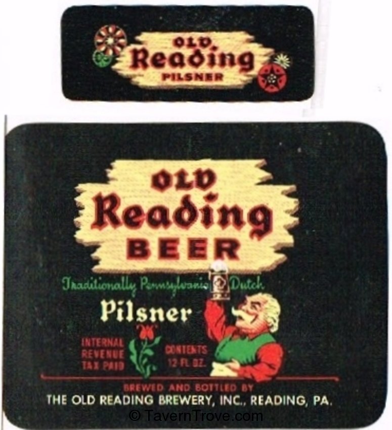 Old Reading Pilsner Beer