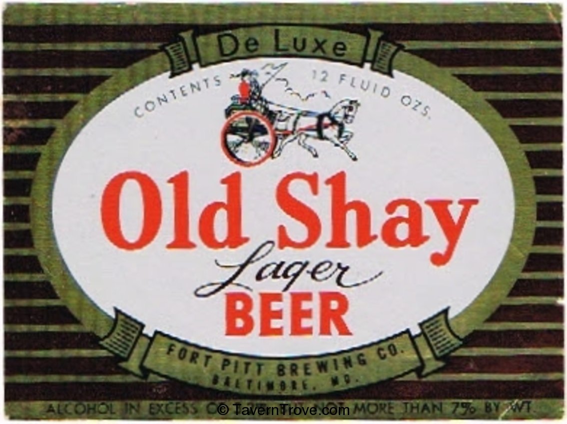 Old Shay Lager Beer 