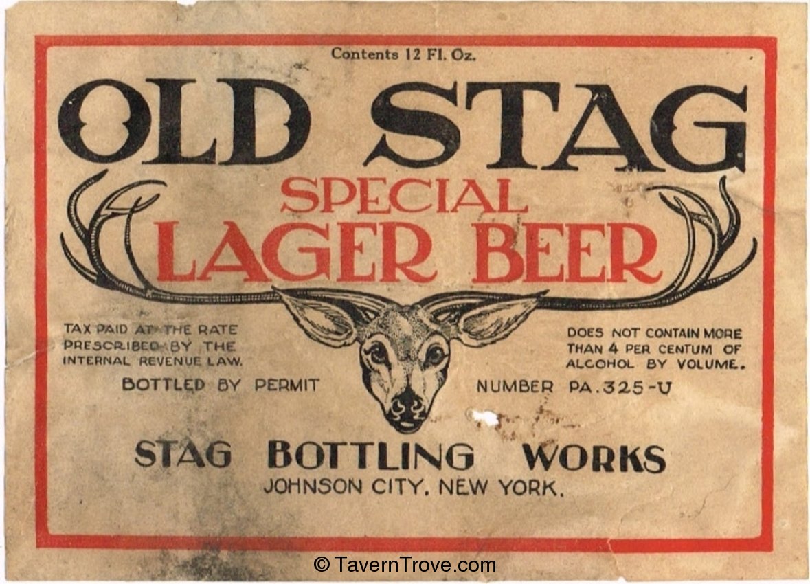 Old Stag Special Lager Beer