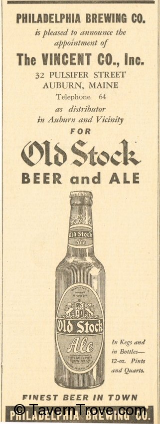 Old Stock Beer and Ale