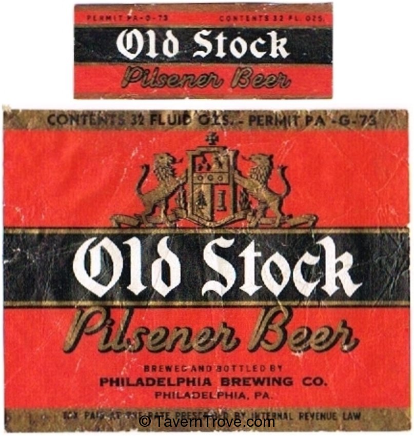 Old Stock Pilsener Beer 