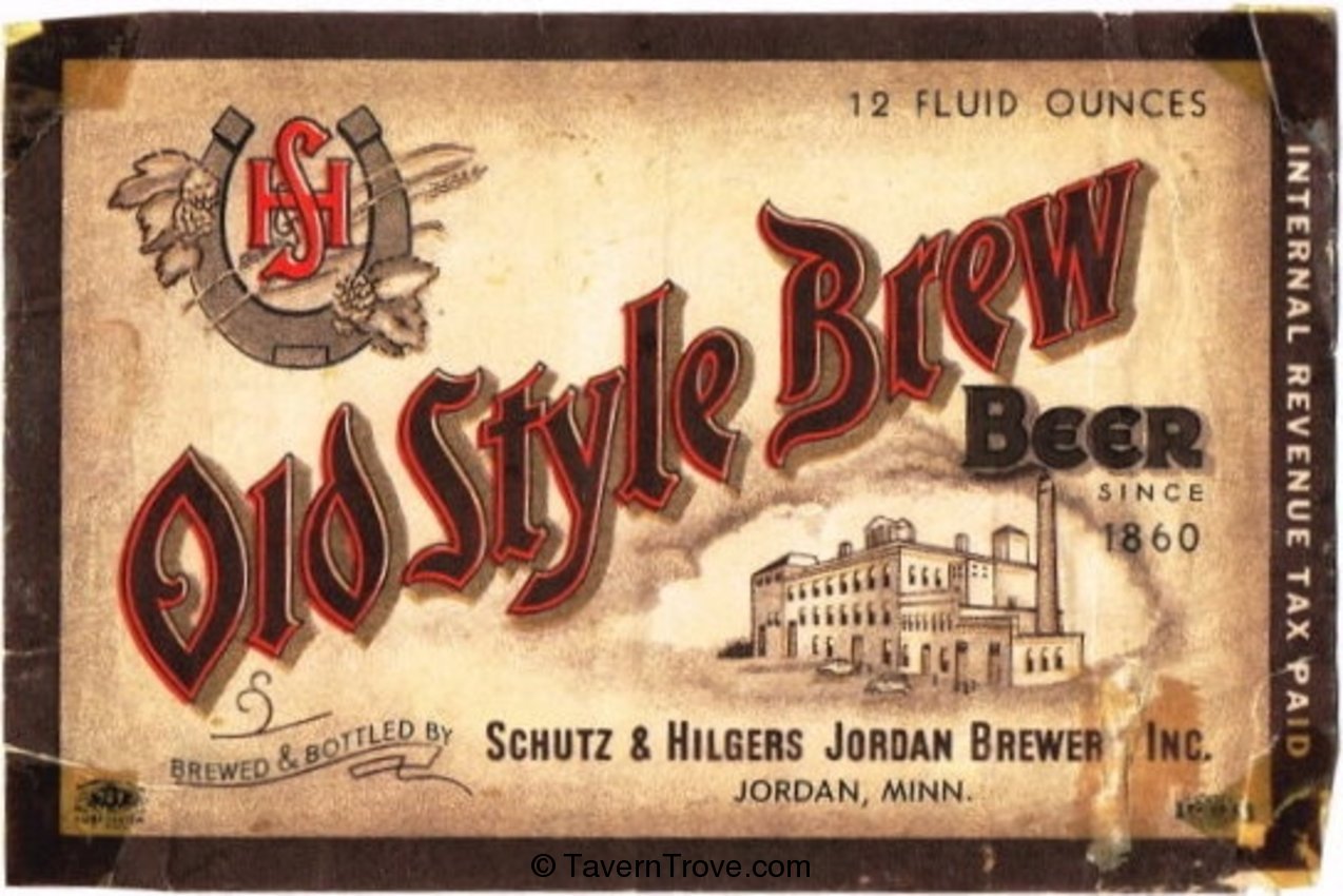 Old Style Brew Beer