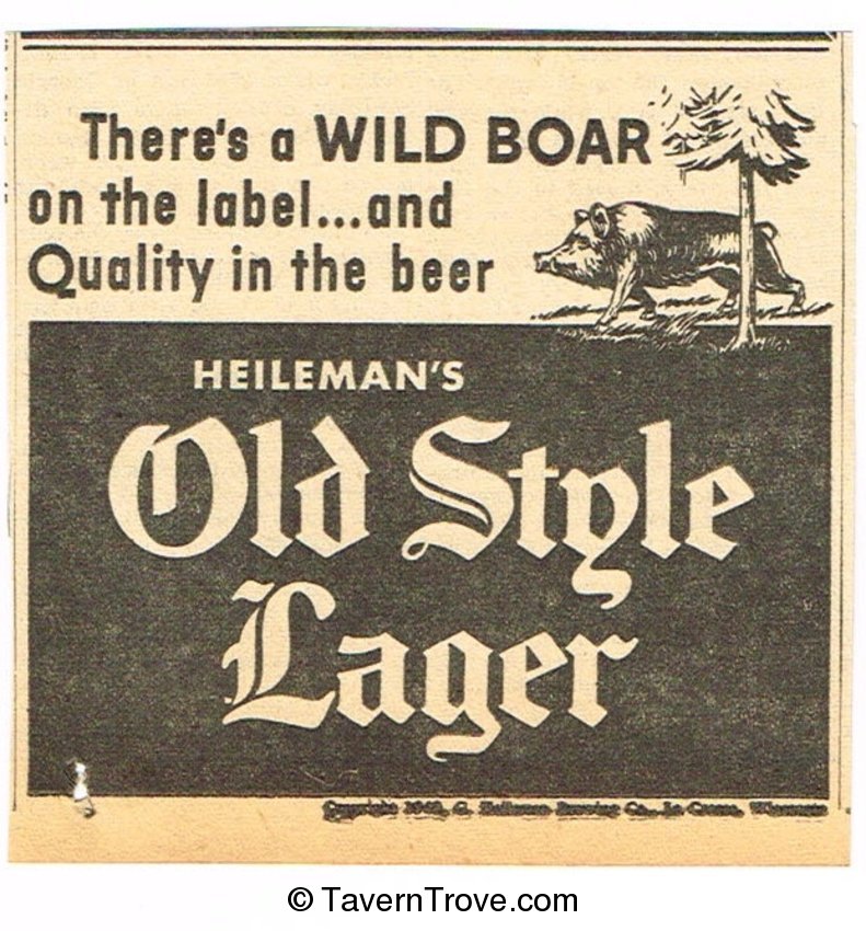 Old Style Lager Beer