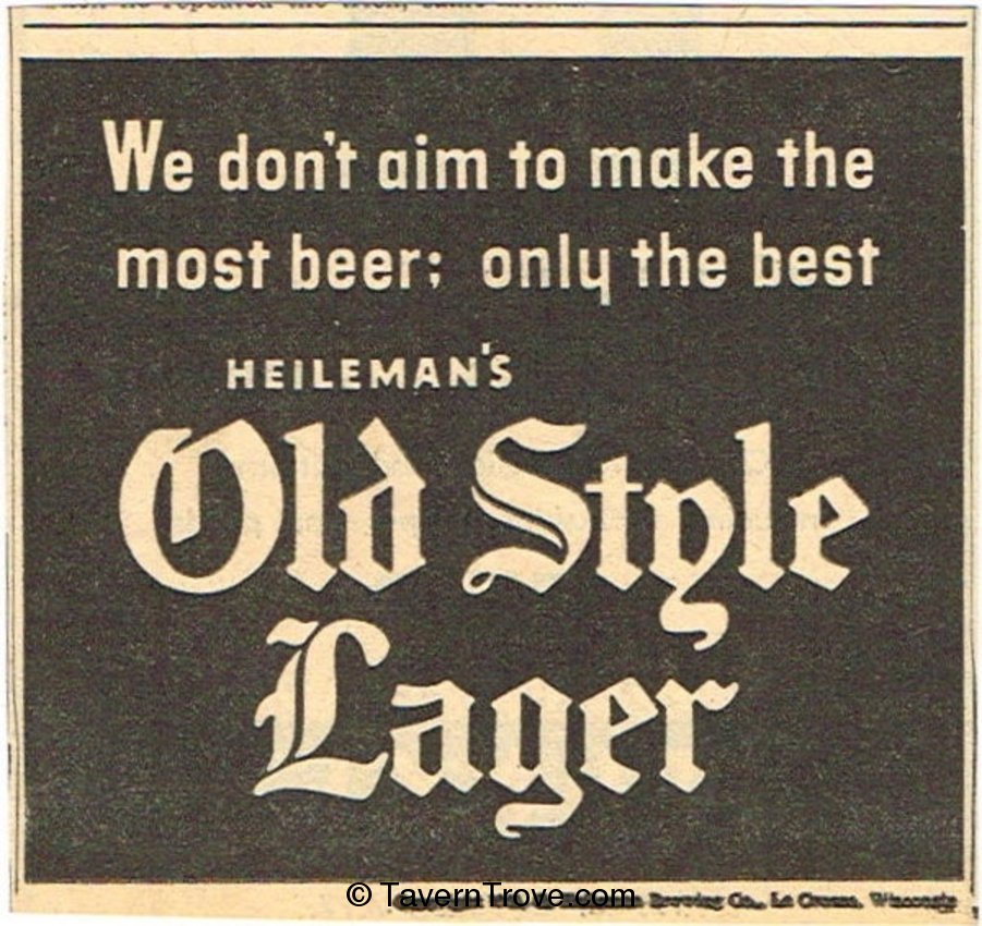 Old Style Lager Beer