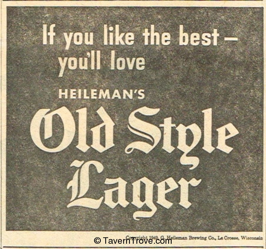 Old Style Lager Beer